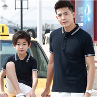上海定制Polo衫印logo 俏依服饰 批发定做团体服