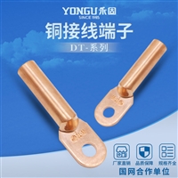 永固铜接线端子DT-50电缆铜鼻子