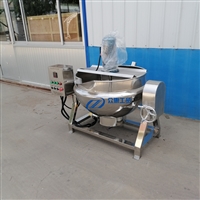 辣椒醬不粘鍋炒鍋 肉制品鹵煮夾層鍋 帶攪拌涼粉熬制鍋