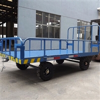机场拖车 机场用平板拖车 物流搬运车可定制