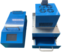 UV烤箱 UV固化箱395nm 封闭箱式紫外线固化机 照射面积100X100mm