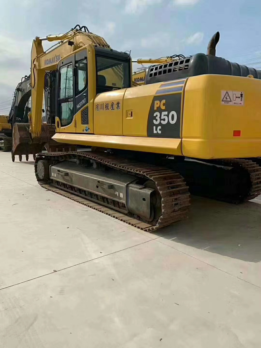 二手挖掘机小松pc350原装精品个人转售