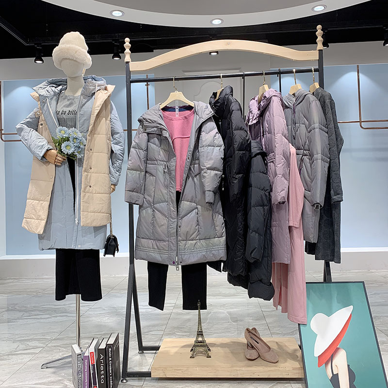 ulzlfan女装货源慧之芳双面羊绒大衣货源批发专柜品牌撤柜一手货源