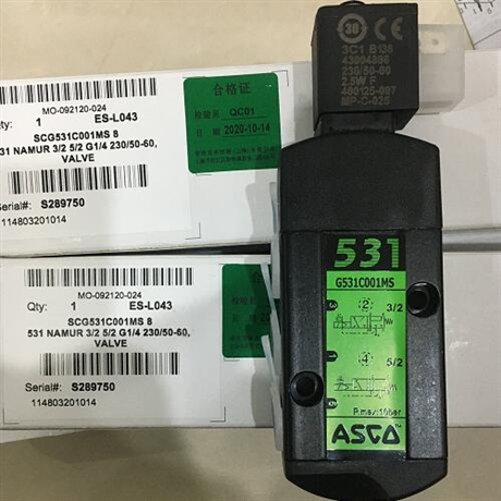 销售进口ASCO 比例电磁阀 SCG202A001V