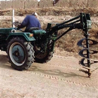 单人操作 悬挂式挖坑机 建筑打桩钻孔 适用范围广