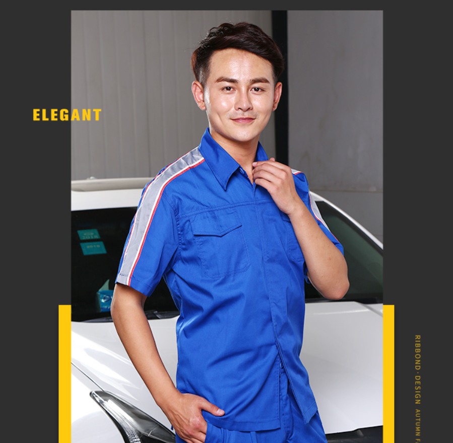 秋冬上海上汽大众长袖工作服4s店工装汽车售后劳保服
