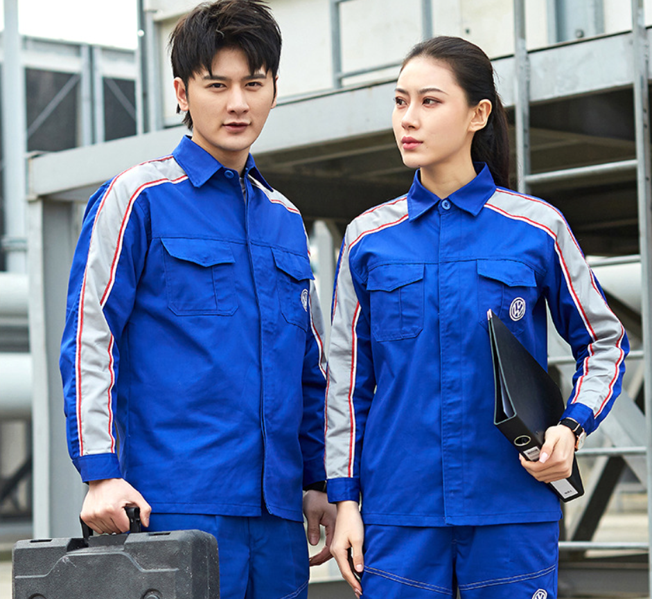 上汽大众上海大众4s店工服长袖秋装汽车售后维修工作服