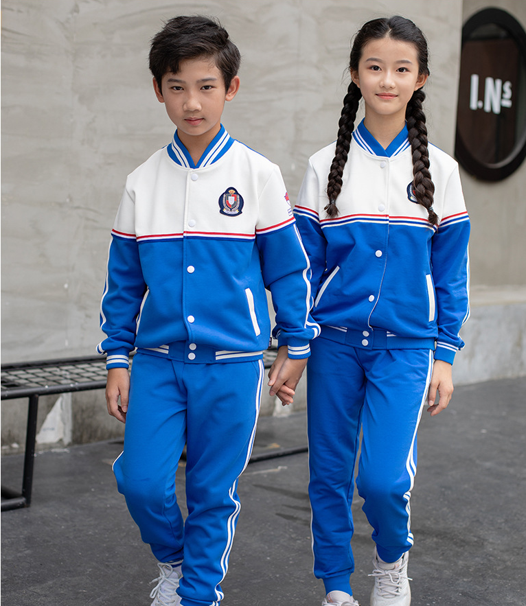 轩洋服饰校园文化中小学运动风学生装