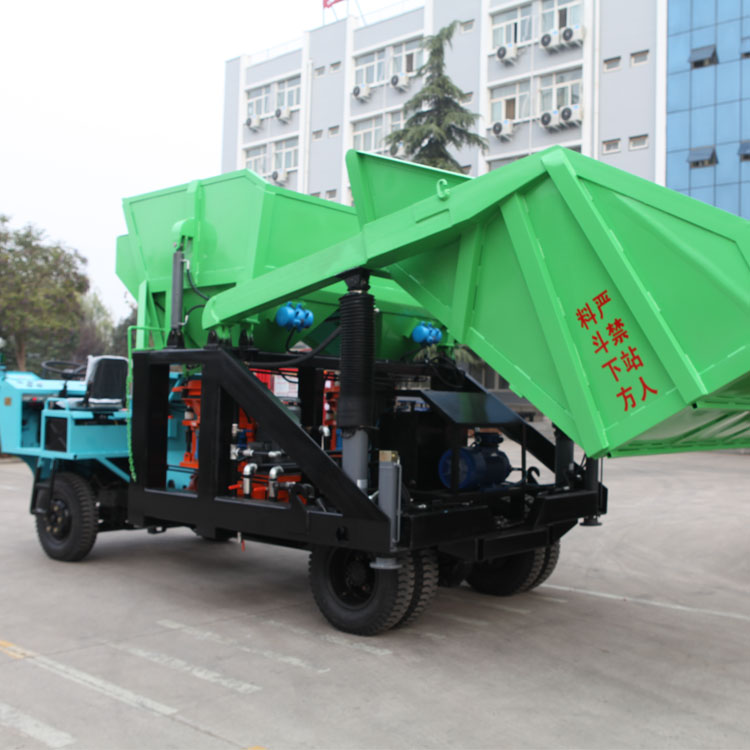 耿力新型隧道联合自动上料喷浆机组双料斗液压自动上料喷浆车
