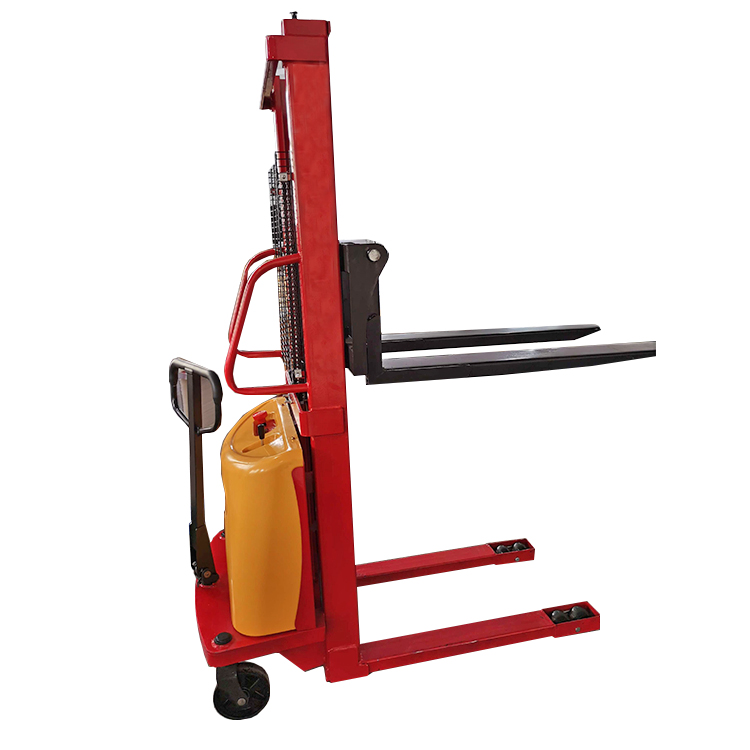 中旺自行走堆高车电动叉车全自动电动堆高车厂家销售