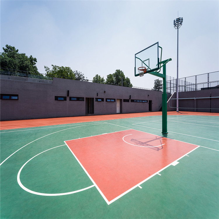 资阳硅pu篮球场硅pu球场材料价格中盛华创