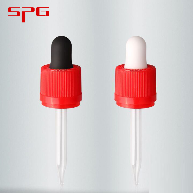 压旋防盗胶头滴管山东药玻配精油瓶18415塑料玻璃滴管可带刻度