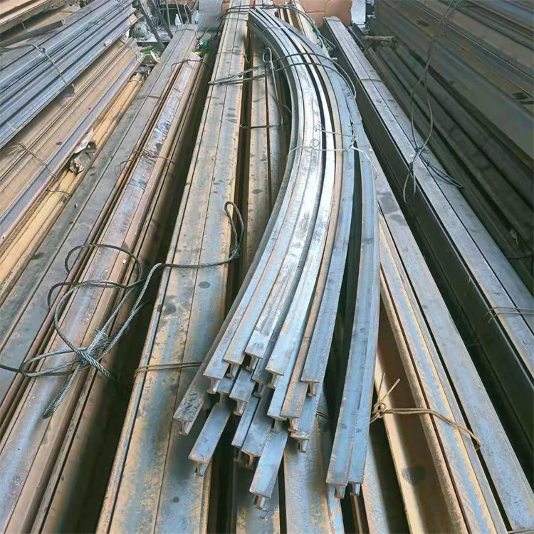 佛山铁道钢轨轻型道轨9kg12kg轻型钢轨钢轨配件批发