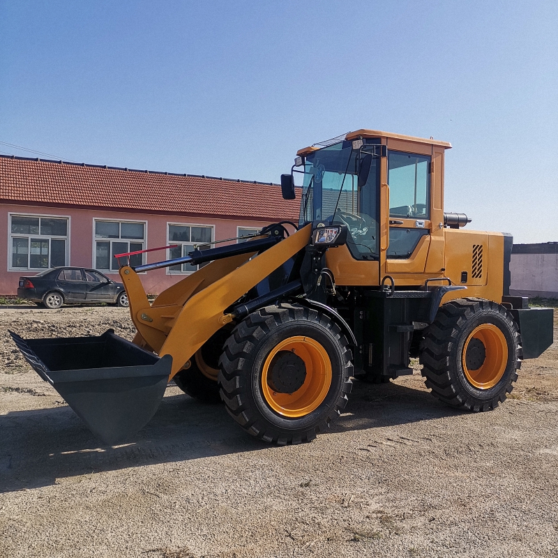 2t小型装载机装载机举高重工杭州出口小装载机