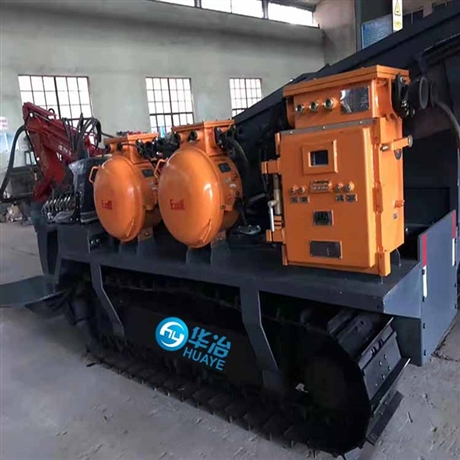 华冶 ZWY-150/55L履带式扒渣机出口厂家 青海煤矿用挖掘式装载机