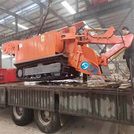 华冶 ZWY-150/55L双驱履带式扒渣机厂家 昆明煤矿用挖掘式装载机