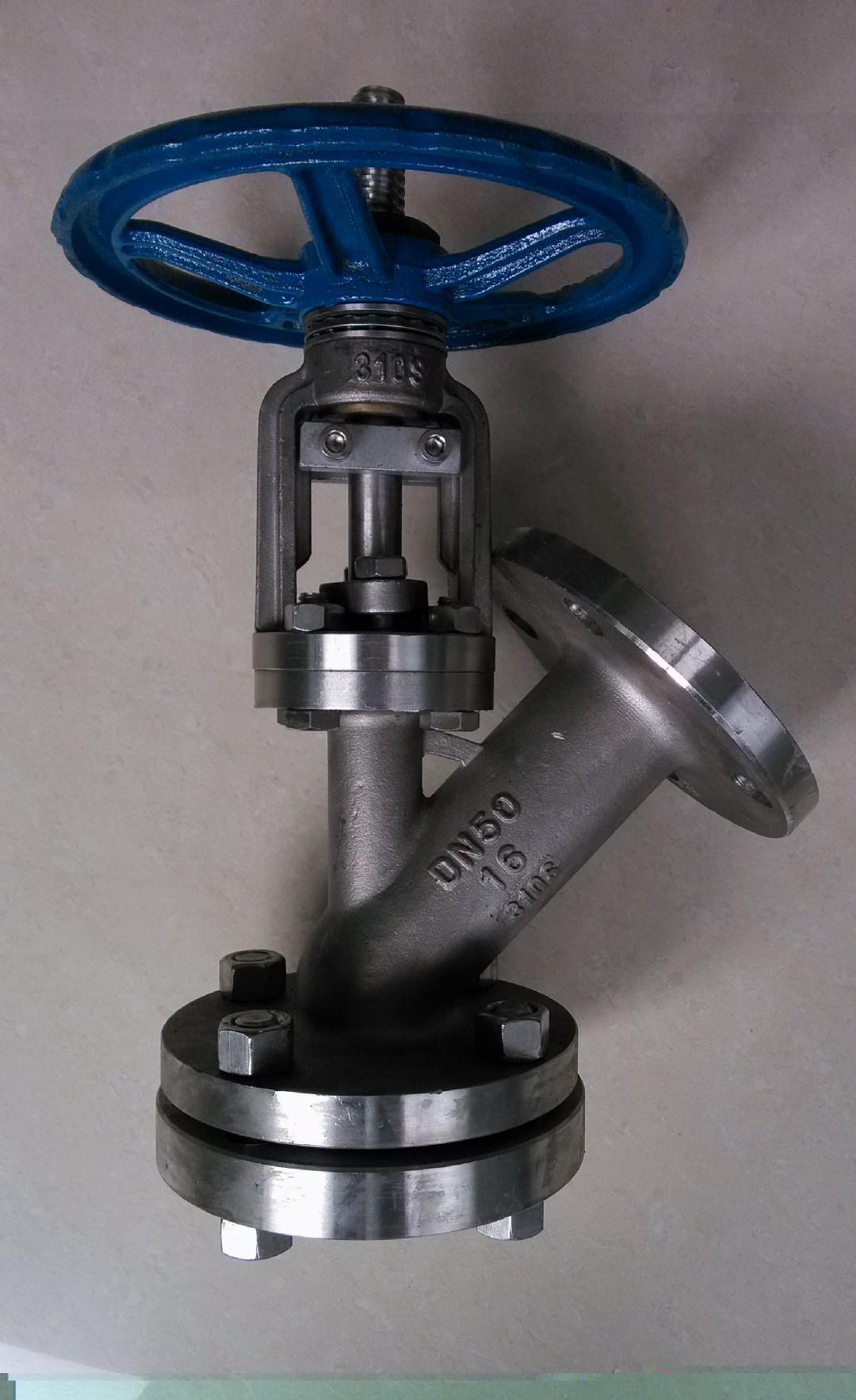 2205双相不锈钢放料阀 2205材质上展式放料阀