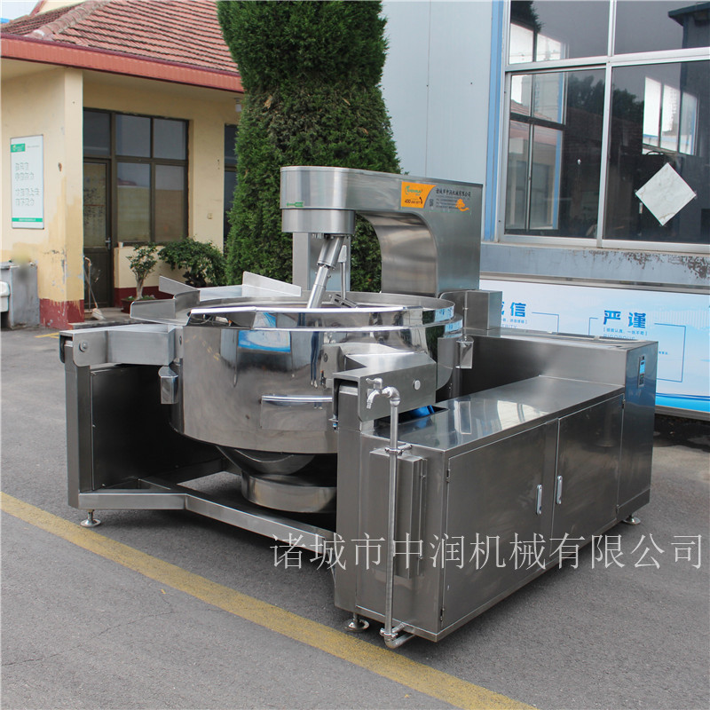 大型炒菜机 燃气加热学校食堂企业厨房使用炒菜机器