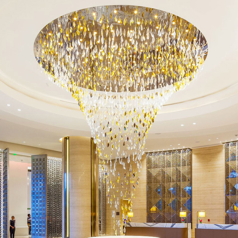 酒店灯饰生产厂_孙氏照明非标工程灯_定制直供