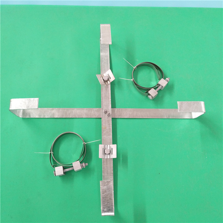 余缆架电线杆不锈钢抱箍式光缆预留架