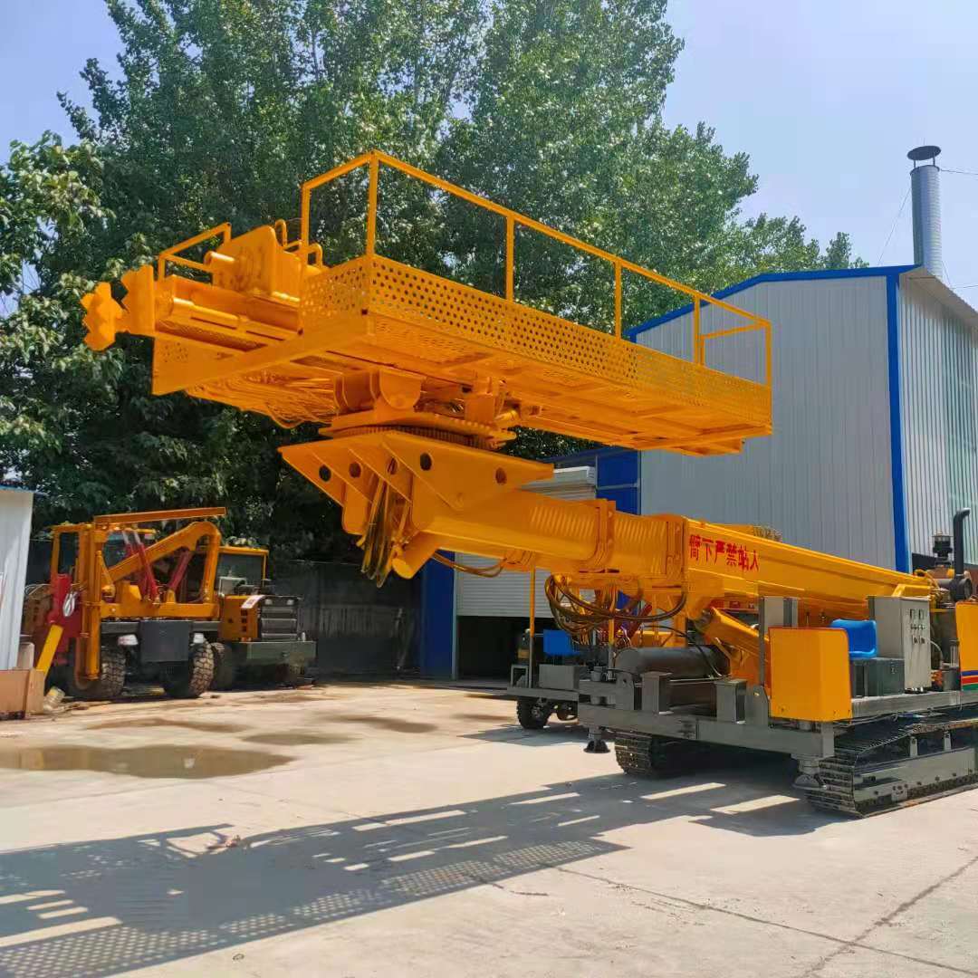 工厂超前支护锚固钻机 山体护坡钻机20米 深基坑支护钻机