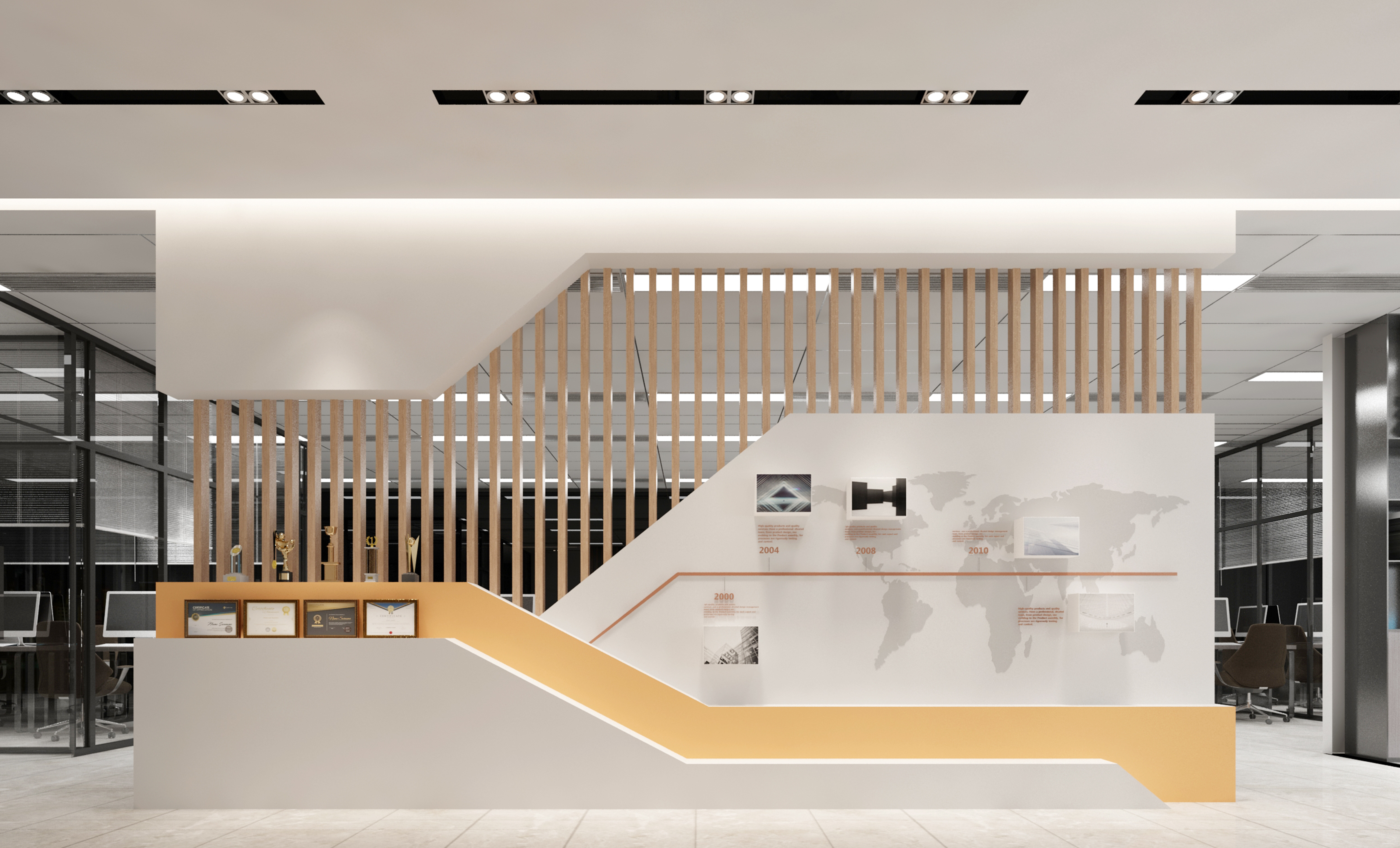 萝岗办公室装修设计,启明星装饰,诚信公装企业,广州专业办公室装修