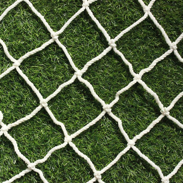 白网尼龙网白色安全平网飞腾绳网