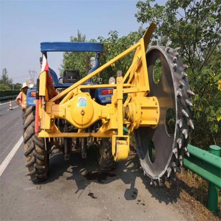 水泥路面刨溝機 混凝土圓盤開溝機 懸掛式轉盤挖溝機廠家價格