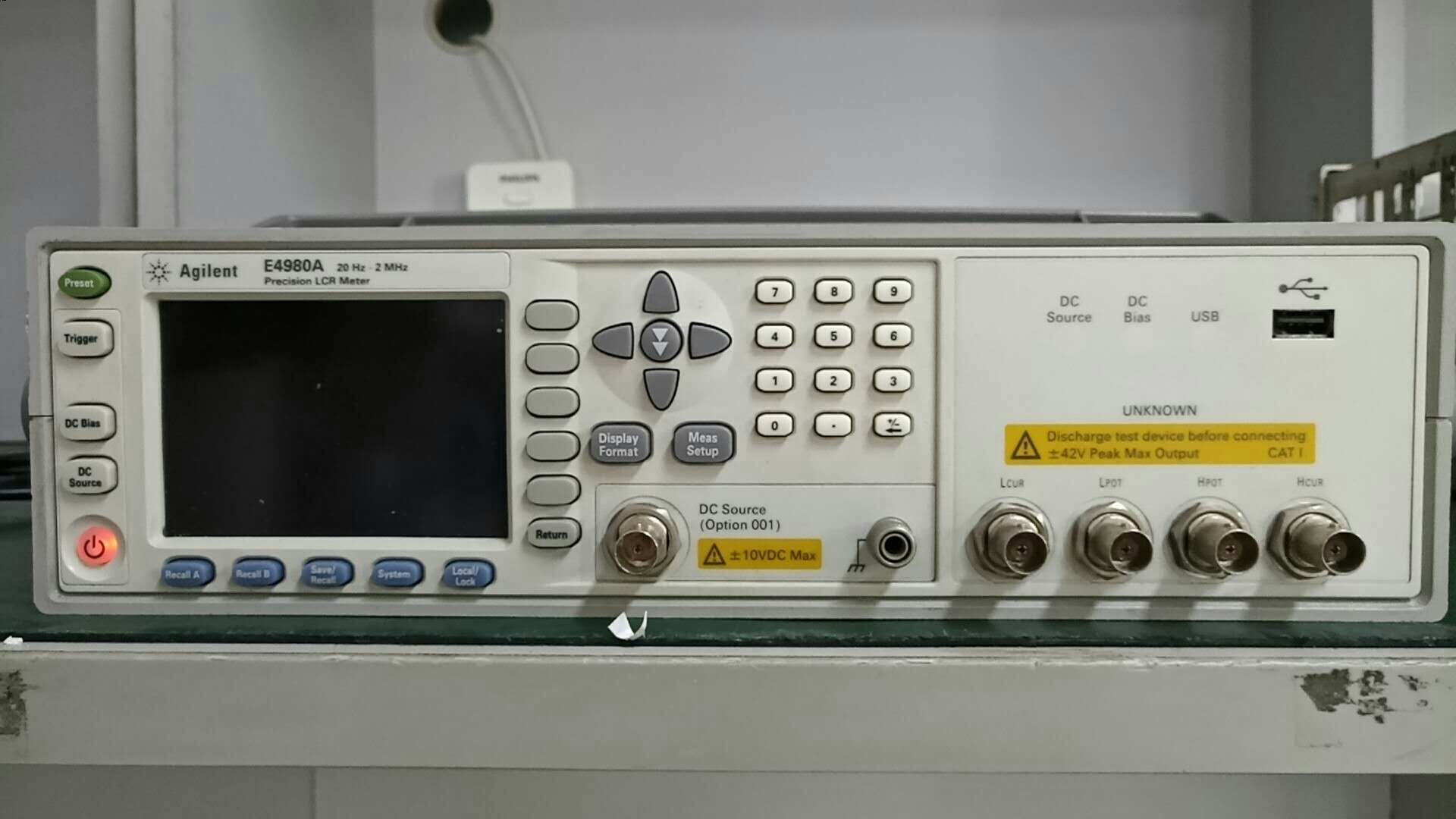 收购agilent e4980a安捷伦e4980al lcr测试仪