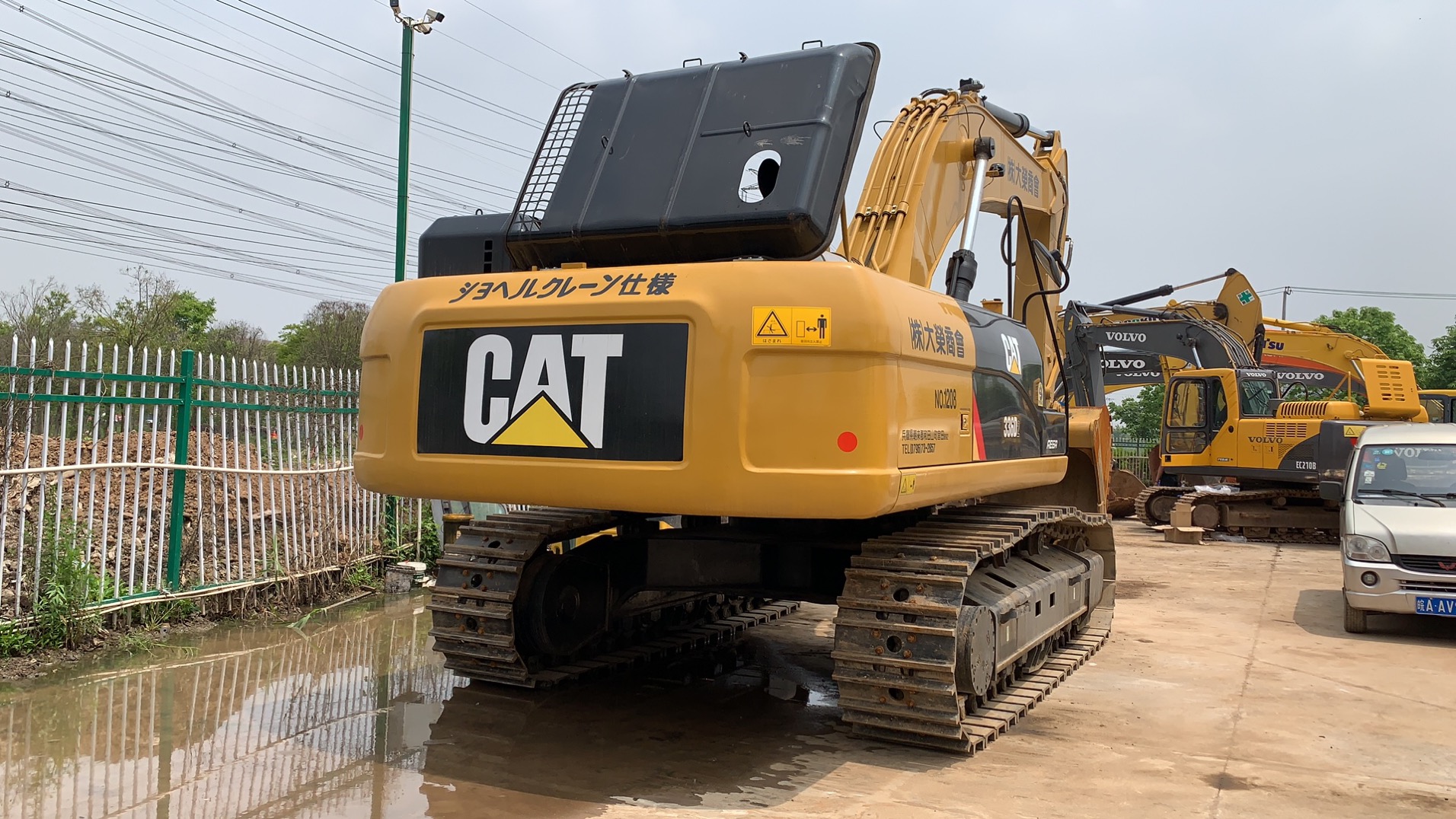 二手挖掘机卡特336d原装进口精品车况