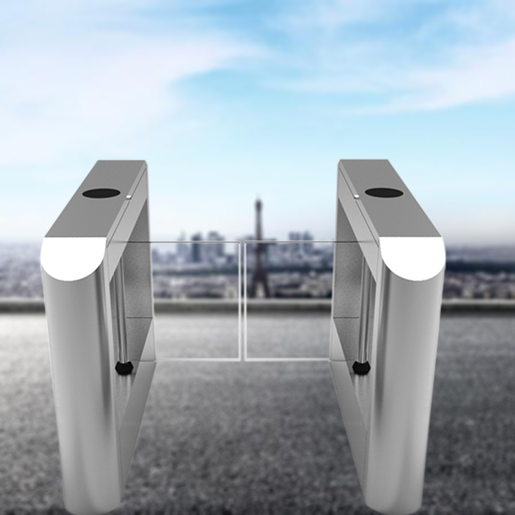 摆闸门禁系统 考勤系统小摆闸门禁一体机 单摆闸刷卡门禁系统定制