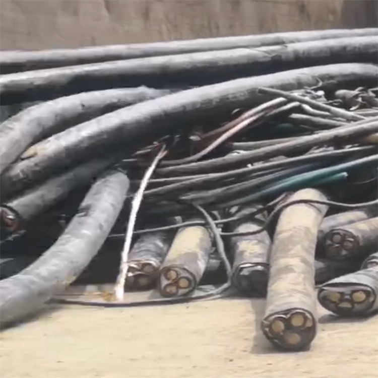 收购烧坏电缆线 通用绝缘电线 PE线回收中心 安川