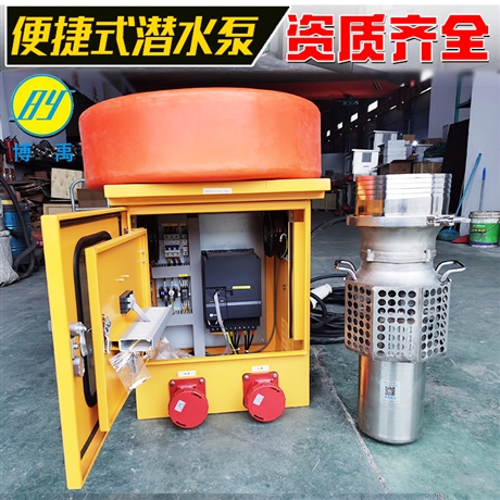 便携式电动抽水泵 便携式潜水泵价格 潜水泵博禹厂家直供