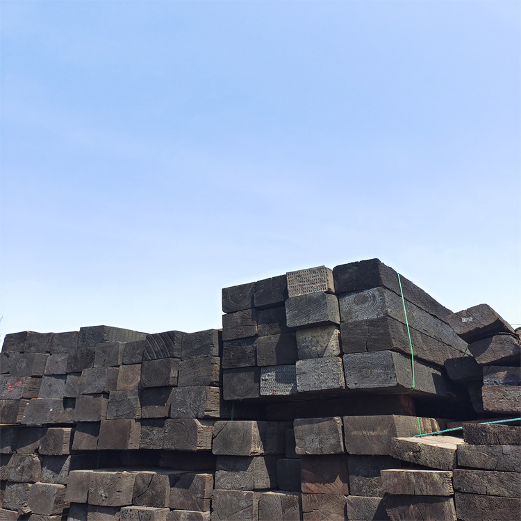 山能 铁路旧枕木 油浸旧枕木 铁路垫木