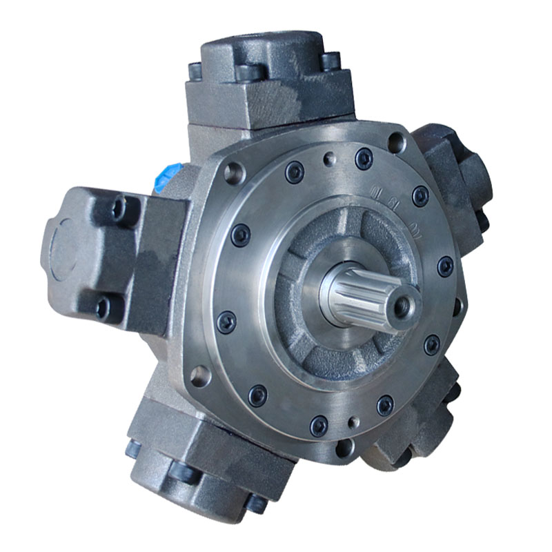 怀特厂家供应低速液压马达 大扭矩注塑机五星马达 径向柱塞马达