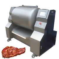 全自动真空滚揉机TJG-500 羊排鸡肉鸽子 腌制入味嫩化设备 配置德国普旭泵