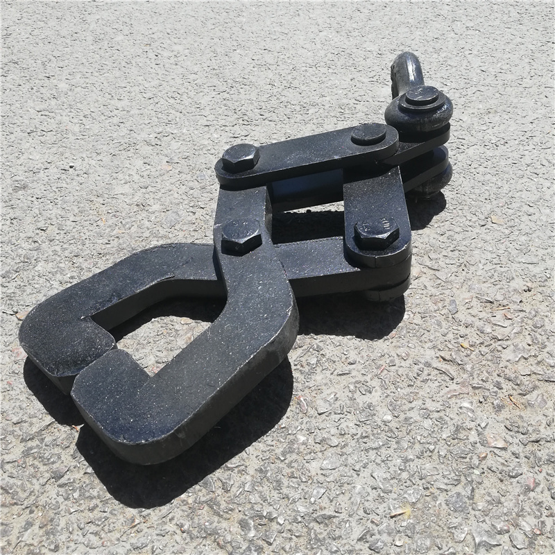 鑫宏供应铁路吊轨钳 2t3t钢轨夹子 钢轨吊具吊轨钳厂家