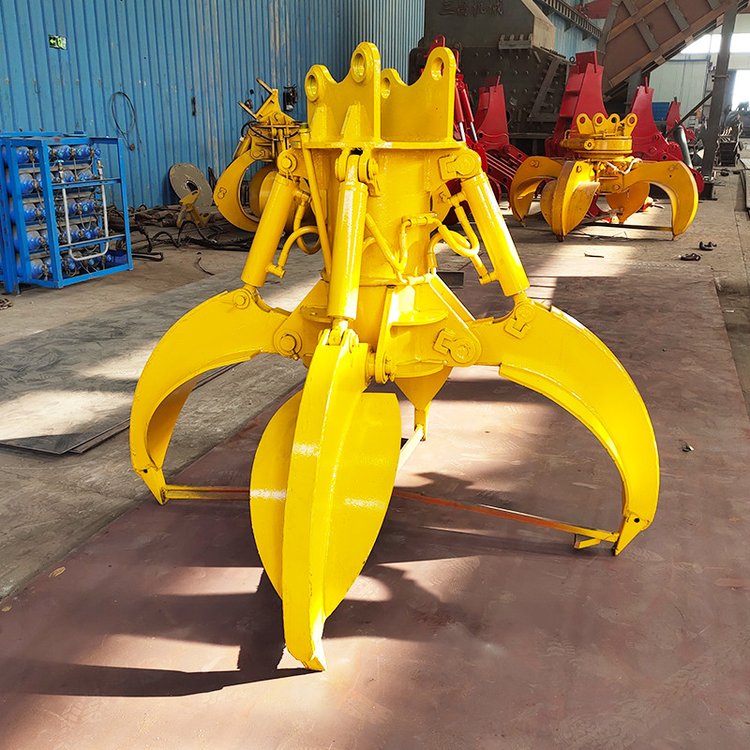 旋转抓钢机 液压旋转废钢抓 挖机抓钢机