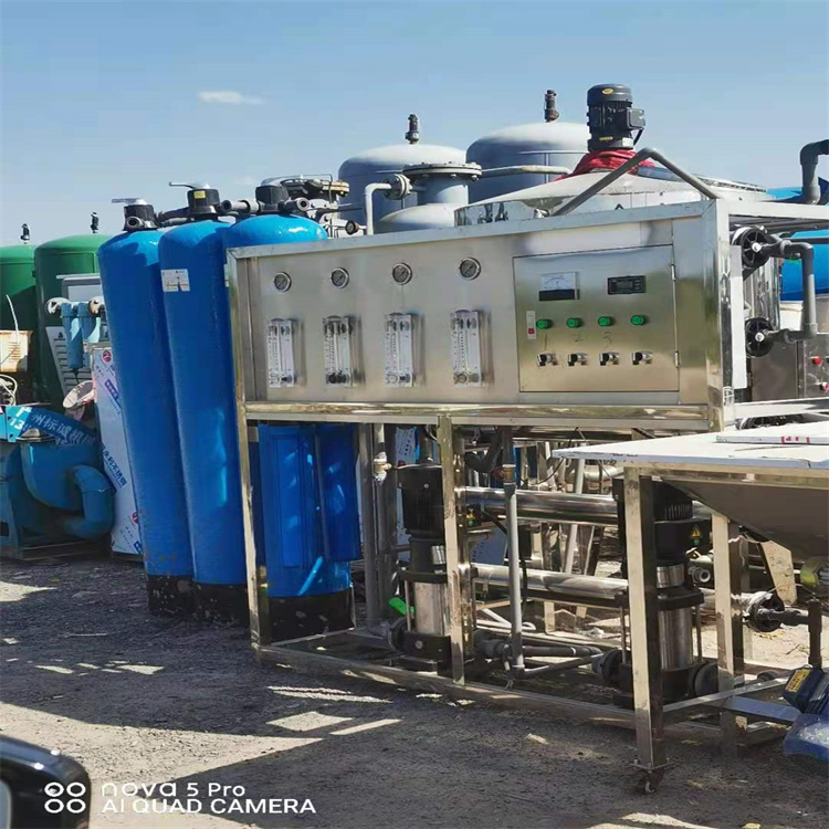 二手3吨双机水处理 大桶水设备  EDI超滤设备