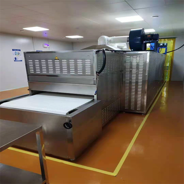 二手微波干燥机30千瓦不锈钢隧道式微波烘干机