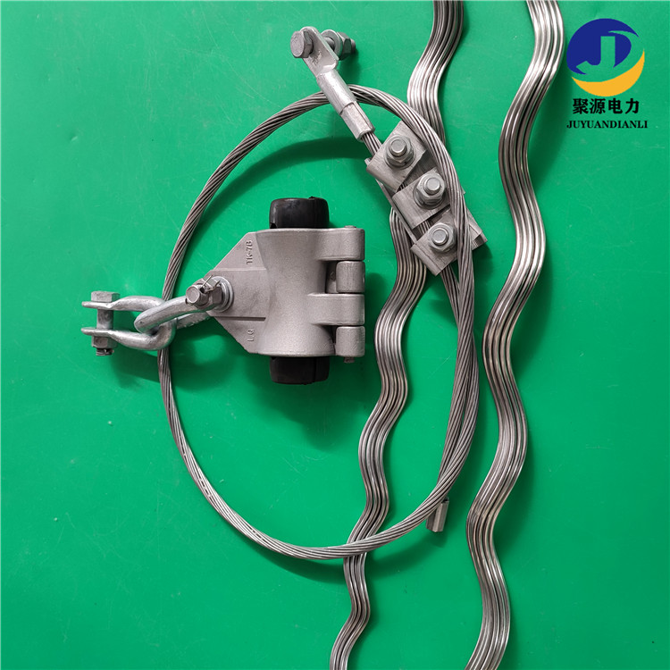 opgw光缆户外架空金具预绞式悬垂线夹组合光缆悬垂串