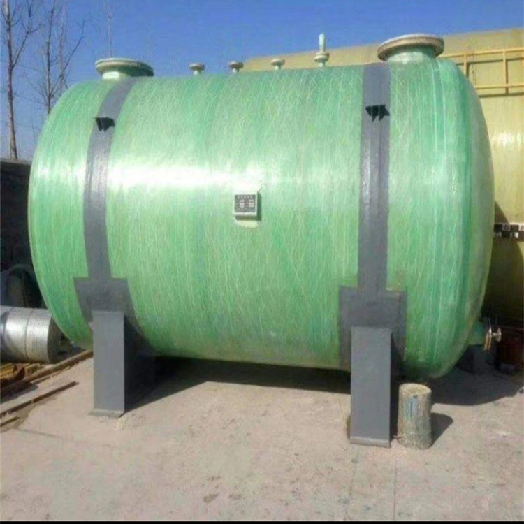 厂家玻璃钢储罐立式加厚缠绕玻璃钢化工容器搅拌储罐