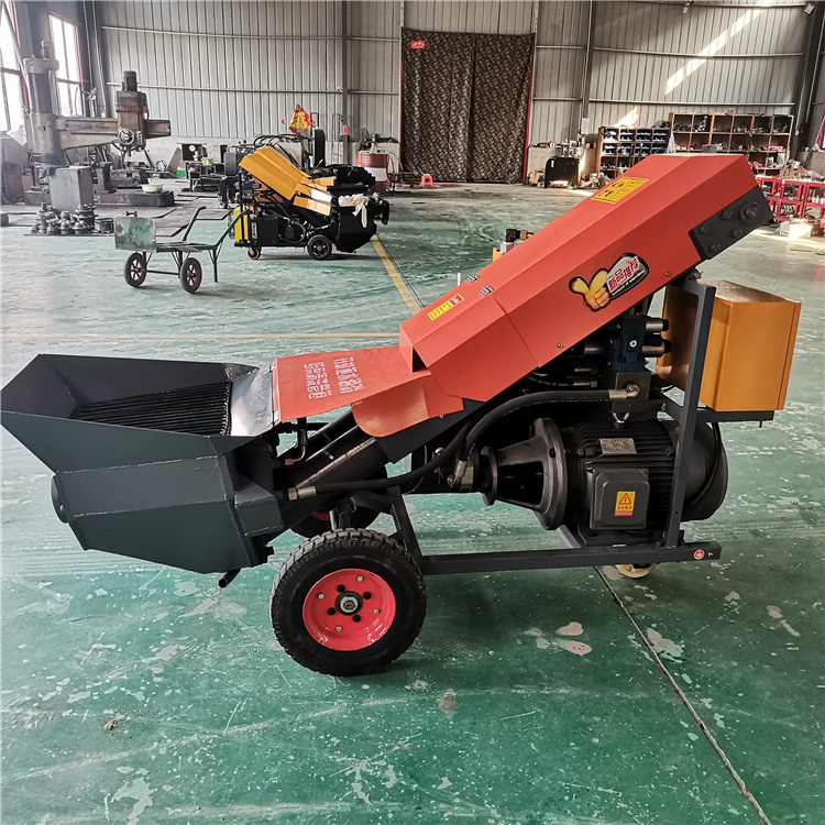 二次结构输送泵 50型混凝土输送泵 高压细石混凝土输送泵价格