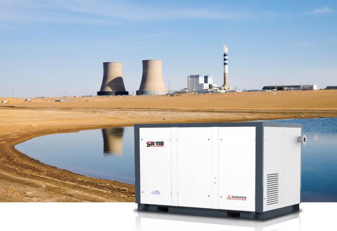 复盛两级压缩螺杆空压机