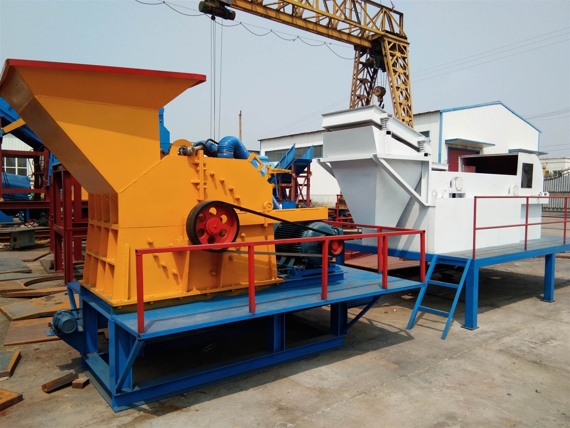 机油滤芯破碎机   全自动机油滤芯处理设备  废旧机油滤芯处理生产线