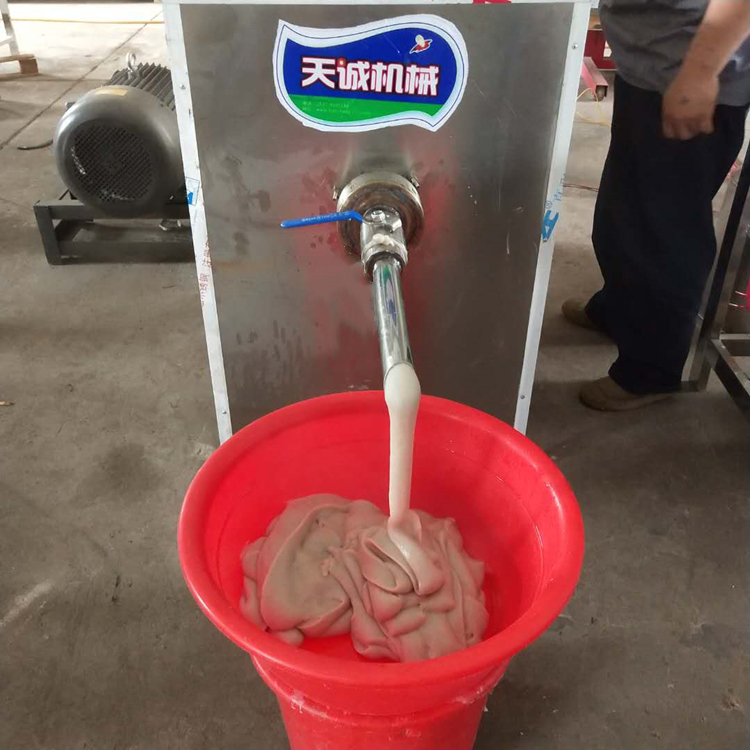 中小型自熟碗团机 地方美食玉米搅团机 小本创业项目