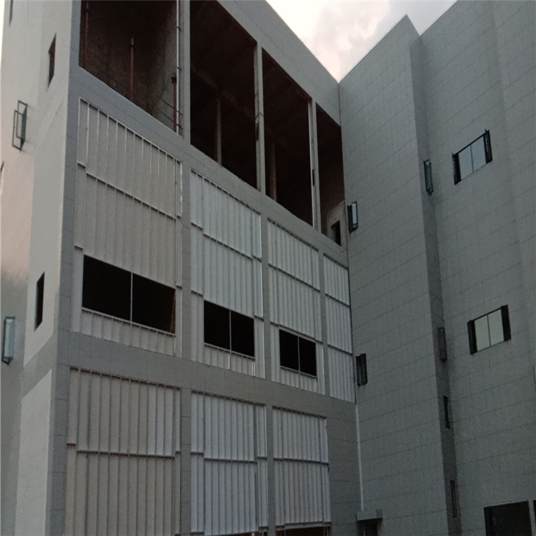 双层钢板加纤维防爆墙 变电站泄压墙派伦厂家