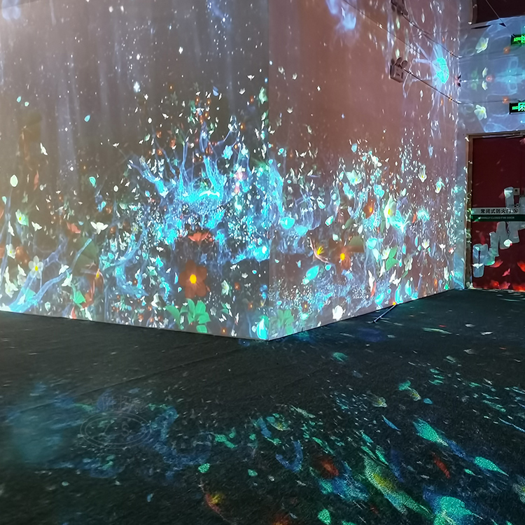 商场互动投影 3d全息互动投影 裸眼沉浸式设备