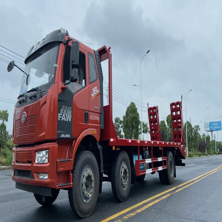 枣庄市江淮单桥15吨平板运输车新款车型