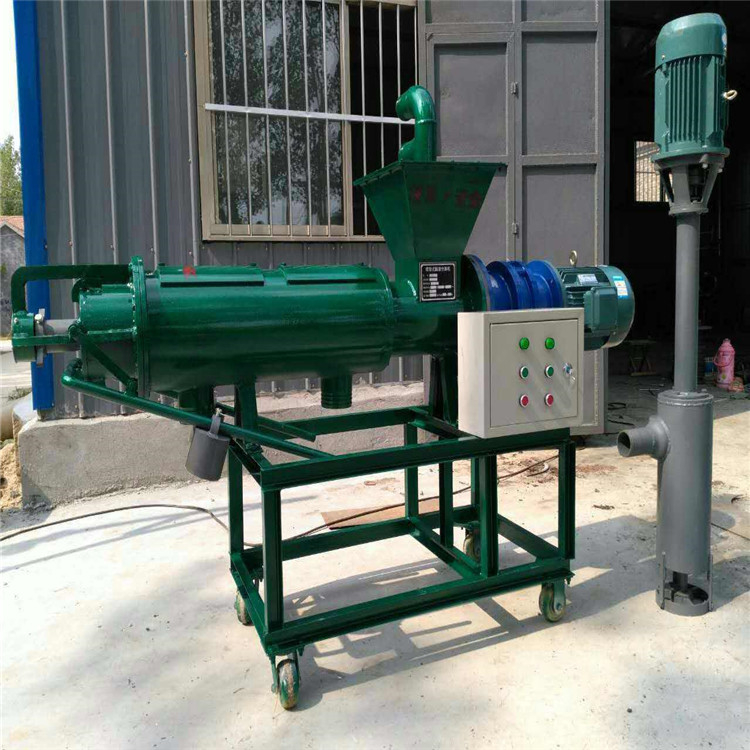 佳兴猪粪干湿分离机 不锈钢挤压式猪粪脱水机 养殖场粪便处理脱水机